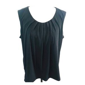 Jones Studio black sleeveless top